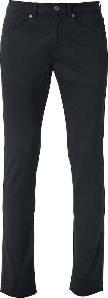 Clique - 5-Pocket Stretch - Zwart