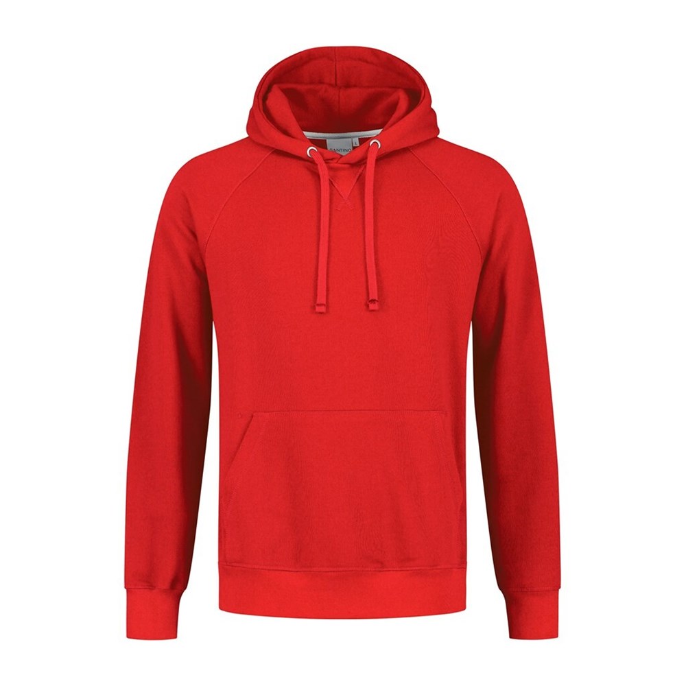 Santino Hooded Sweater Rens - Red