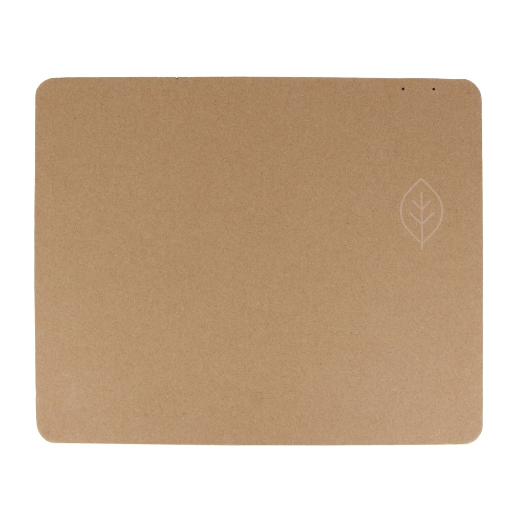 Muismat met draadloze oplader van gerecycled papier